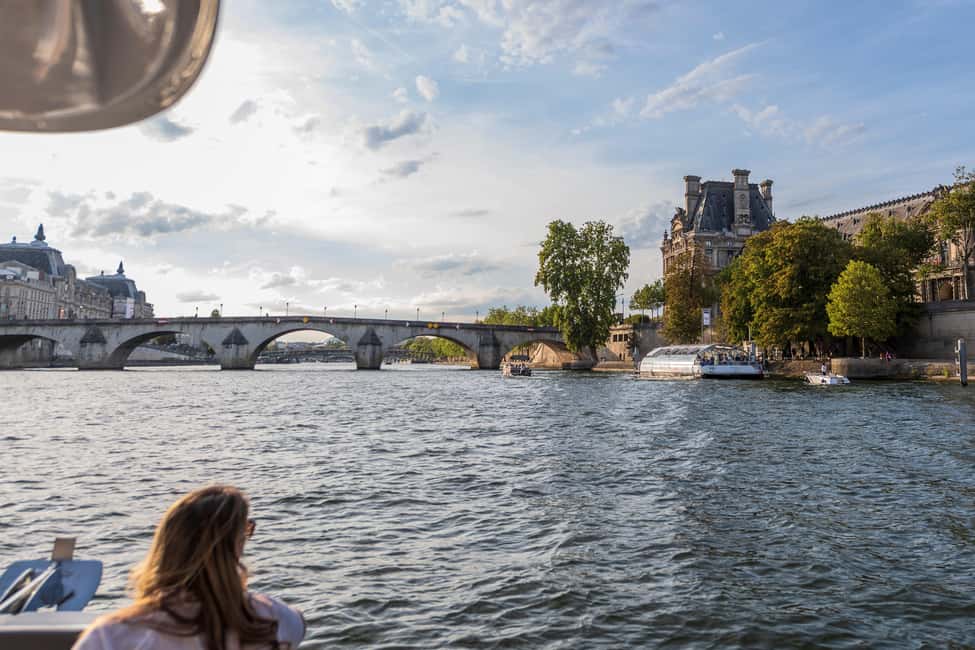 Paris: Private Seine River Cruise - Eiffel to Île aux Cygnes to Liberty: the scenic mid-ride stretch