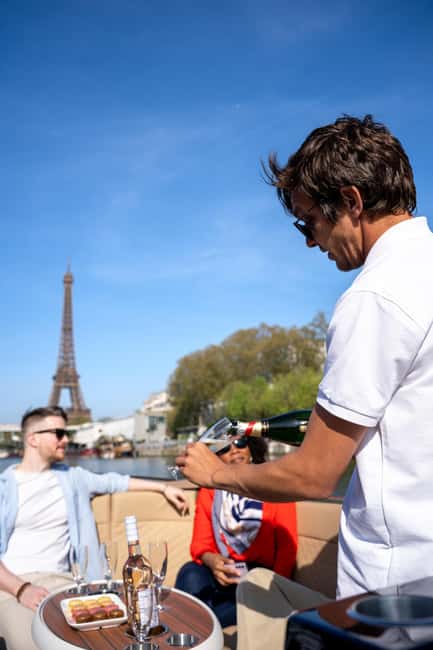 Paris: Private Small Boat Cruise with Rosé and Macarons - A Small Boat on the Seine Beats the Usual Paris Lines