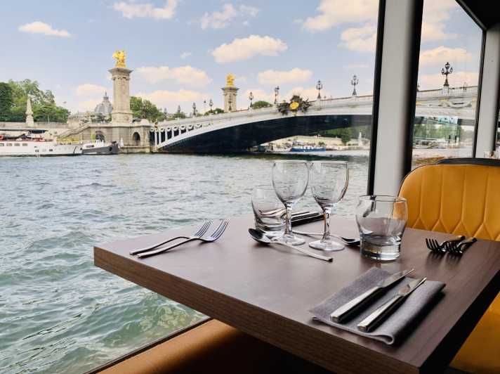 Paris: River Seine Cruise with 3-Course Lunch - Key Points at a Glance
