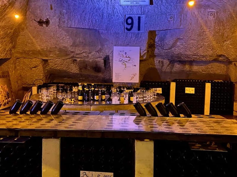 Paris: Ruinart and Veuve Clicquot Champagne Tour by Mercedes - Veuve Clicquot Ponsardin: Guided Cellars and Pick Your Tasting Level