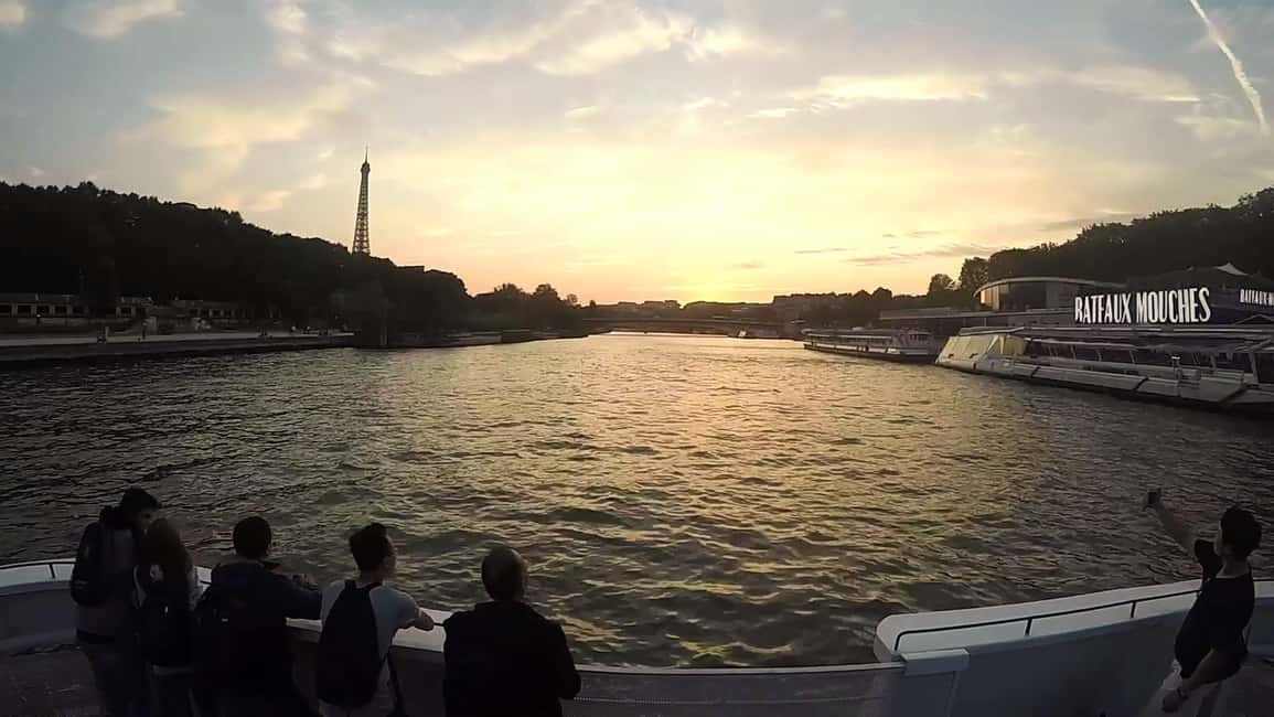 Paris : Scenic Cruise on the Seine River with Champagne - The Route: Paris Landmarks From the Water (Stop by Stop)