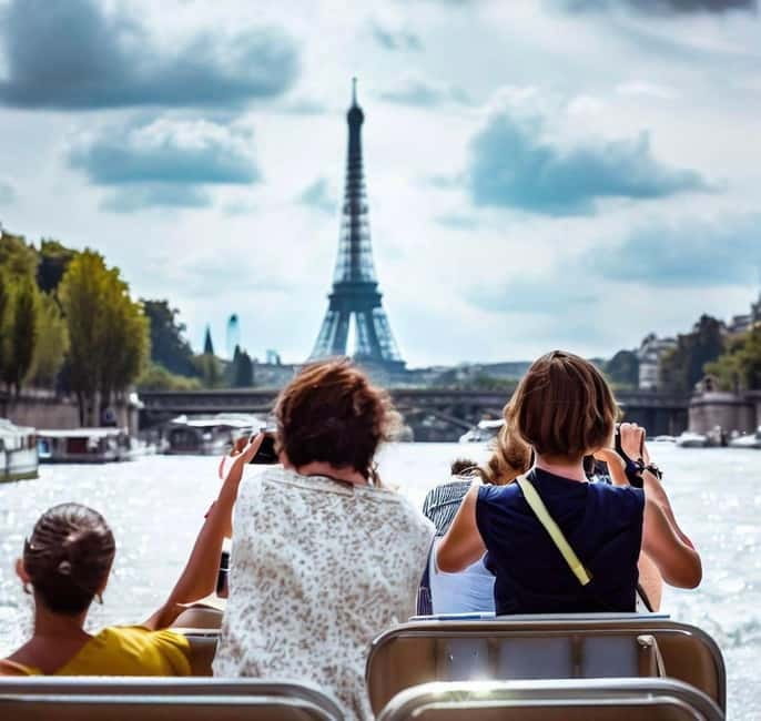 Paris: Seine Cruise with French breakfast near the boats - Breakfast at the Eiffel Foot: Croissant, Coffee, and a Head Start