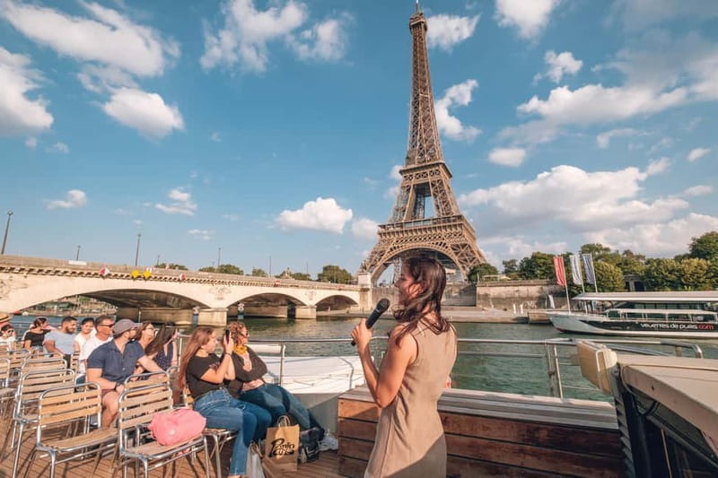 Paris: Seine River Cruise with a Live Guide - The Boat Experience: Calm Seating, App Backup, and What to Bring