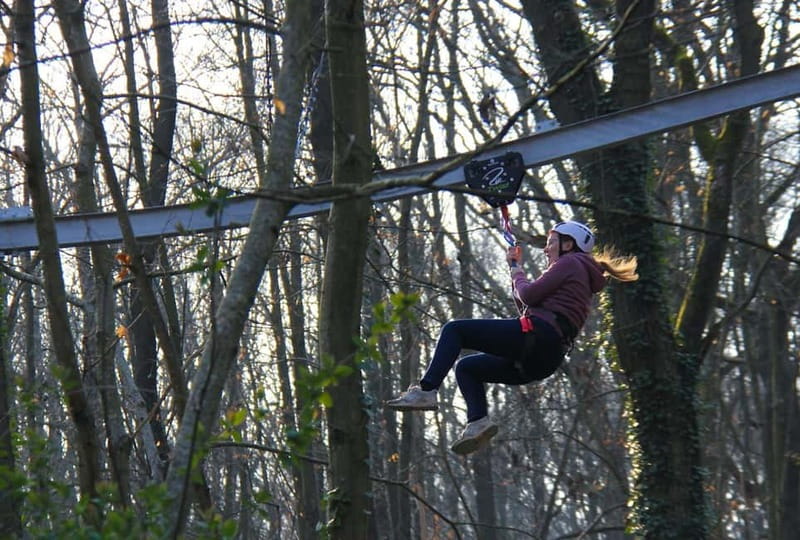 Paris : Sherwood Parc - Biggest Adventure Park Entry Ticket - Price and Value: Is $34 a Good Deal for a Full Day in the Trees?