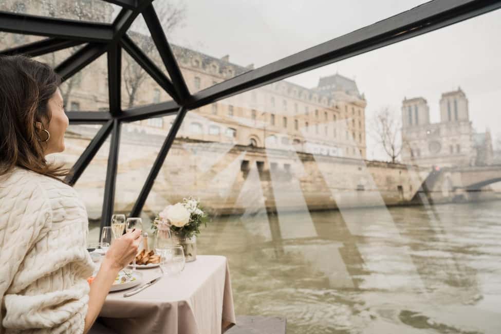 Paris: Sightseeing Cruise on the Seine with 3-Course Lunch - Where You Board: Port de la Conférence and the Right-Bank Shortcut