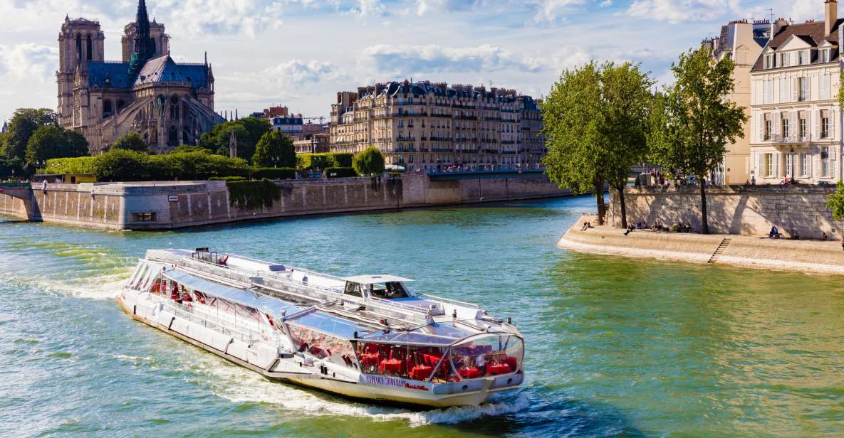 Paris: Sightseeing Cruise on the Seine with 3-Course Lunch - Eiffel Tower and the Statue of Liberty Paris Moment