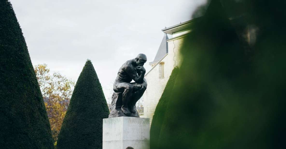 Paris: The Rodin Museum and Seine River Cruise - Inside the museum: audio guide, paintings, and Rodin up close