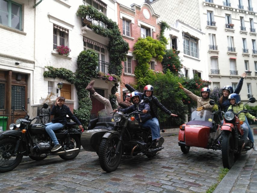 Paris Vintage Sidecar Premium & Private Half-Day Tour - Key things to know before you book