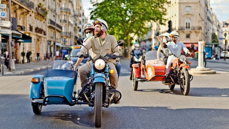 Paris Vintage Sidecar Premium & Private Half-Day Tour - Price and value: $442 for up to two in 2 hours