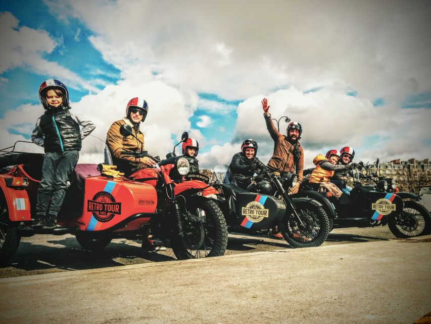 Paris Vintage Sidecar Premium & Private Half-Day Tour - Arc de Triomphe: the big scale moment on your way to the Eiffel Tower