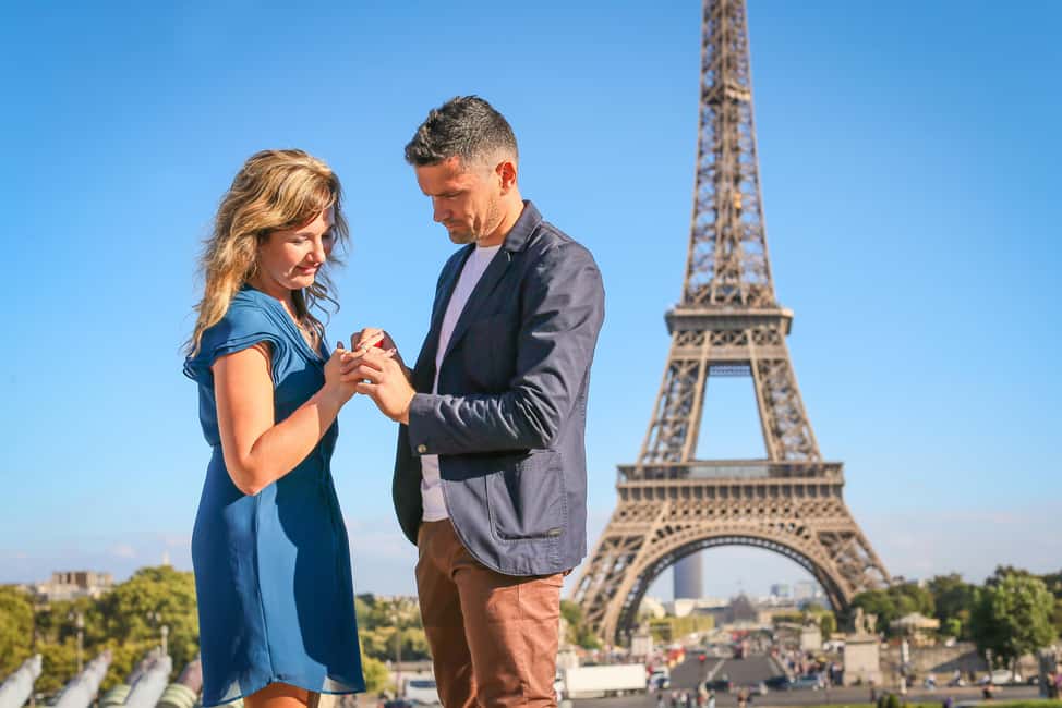 Parisian Proposal Perfection. Photography/Reels & Planning - Trocadéro Square: the Eiffel Tower view you’ll actually feel