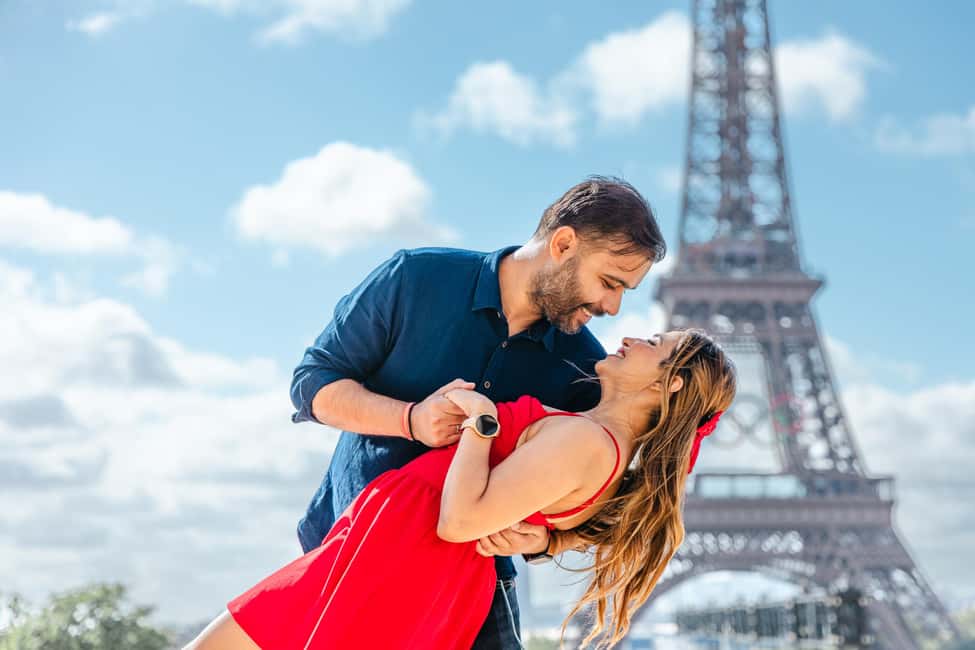 Parisian Proposal Perfection. Photography/Reels & Planning - The core stop: Trocadéro Gardens photo time
