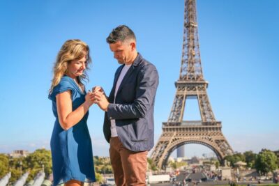 Parisian Proposal Perfection. Photography/Reels & Planning - Finding your way: meeting at 2 Pl. du Trocadéro et du 11 Novembre