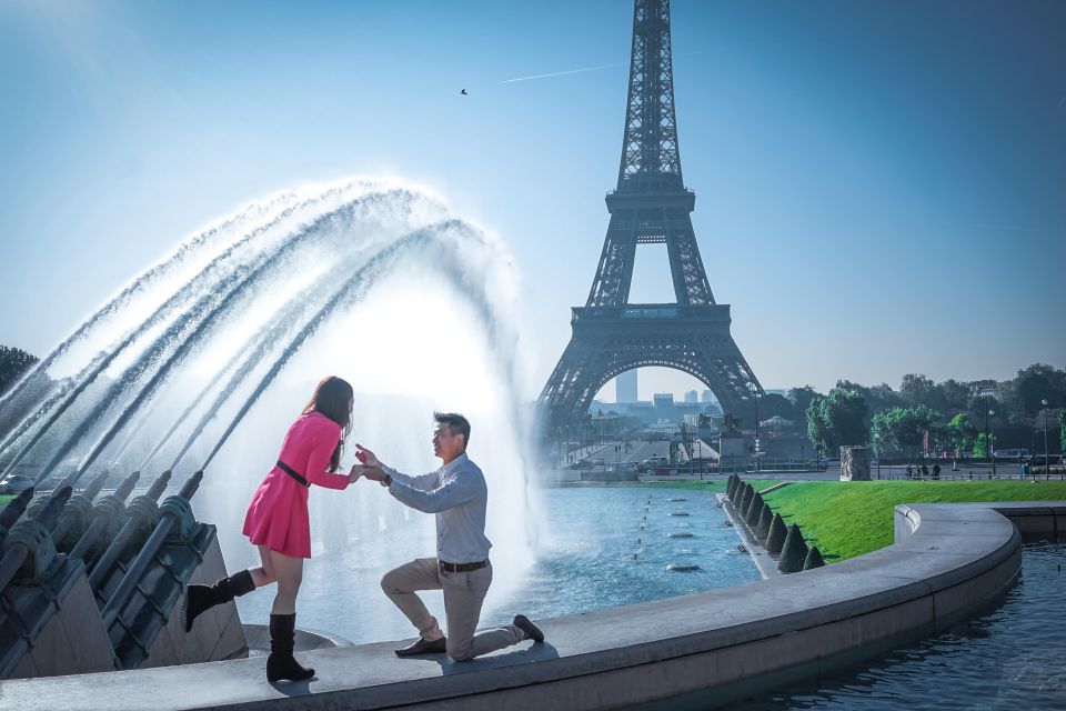 Parisian Proposal Perfection. Photography/Reels & Planning - Price and value: $318 for up to 2 people