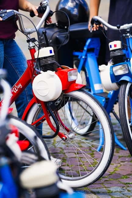 Solex Guided Tour of Intellectual Paris - The Bike Experience: Recycled, Retrofitted, and Surprisingly Fun