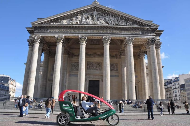 The Tout Paris Private Rickshaw bike Tour with Audio Guide - Who this tour is best for